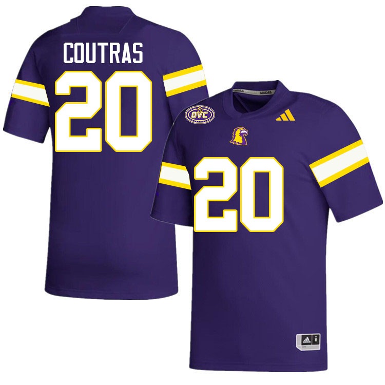 Tennessee Tech Golden Eagles #20 Tim Coutras College Football Jerseys,Uniforms-Purple